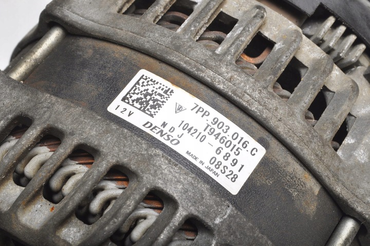 фото №6, Porsche macan 3.6 генератор 7pp903016c