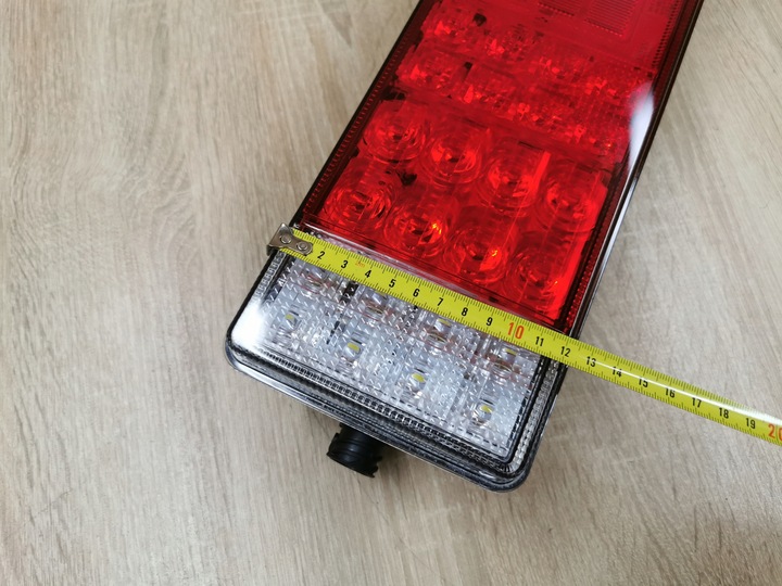 фото №11, Лампа задняя led 7 функций правая комбинированная tir daf man 12v 24v универсальный