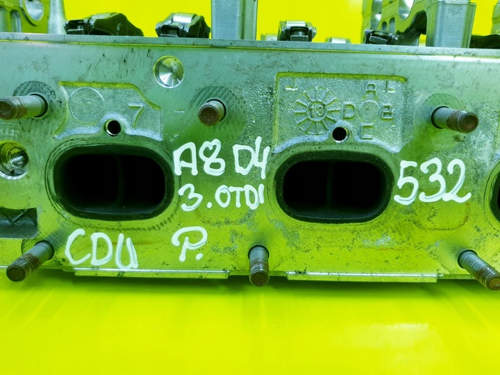 фото №10, Головка правая audi a4 b8 a6 c7 a8 d4 q7 touareg phaeton 3.0 tdi 0594ap