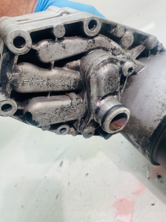 фото №6, Радіатор масла 5989070371 jaguar xf x250 3.0 v6 d 07-15