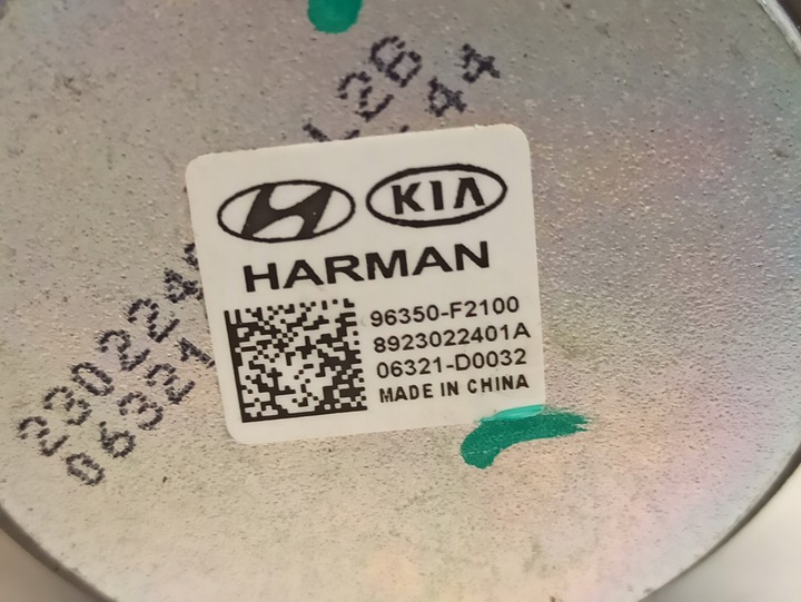 фото №5, Динамік консолі hyundai ioniq 96350-f2100