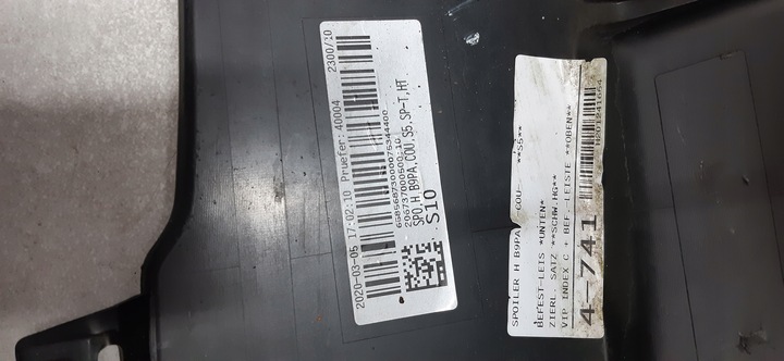 фото №13, Audi s5 8w6 sportback рестайлинг 20-24 бампер зад задний 8w6807511h