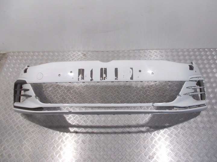 фото №1, Бампер перед vw golf vii gtd gti 5g рестайлинг 17-20 оригинал омыватель pdc