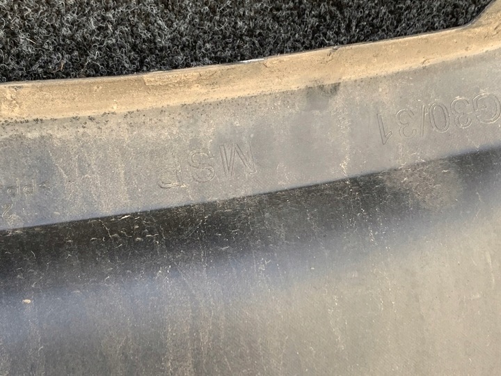 фото №8, Bmw 5 g30 g31 м-пакет дифузор накладка бампера