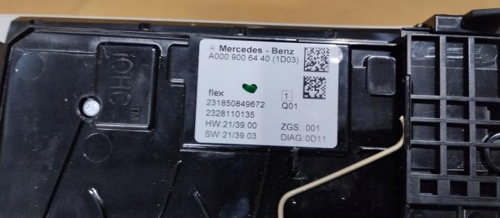 фото №8, Фара лампа стеля кабінна mercedes c-klasa w206 a0009006440