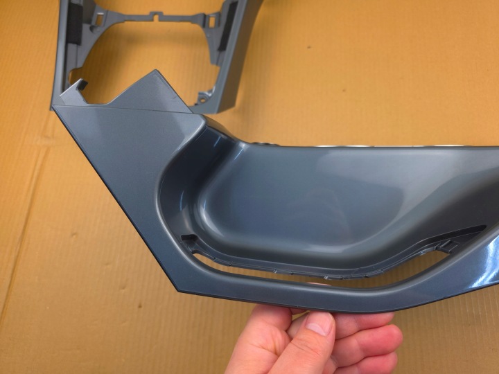 фото №9, Ford c-max mk2 10-19 kuga ii 12-19 рамка панелі капот тунелю радіо консолі