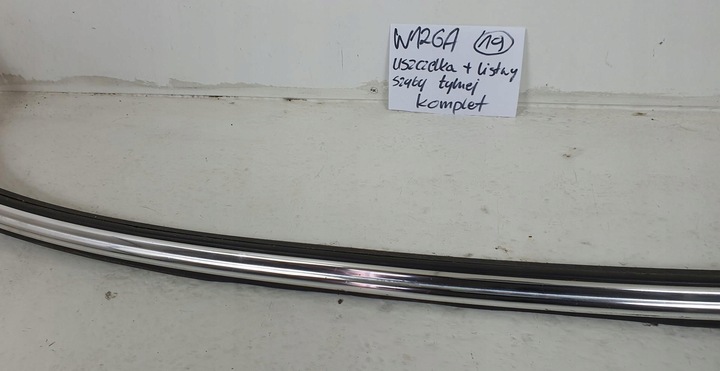 фото №5, Планка прокладка стёкла зад хром mercedes w126