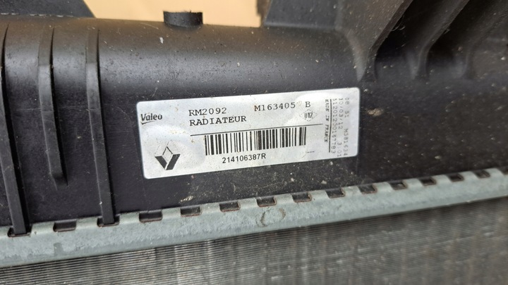 фото №3, Renault scenic iii - радіатор рестайлінг 13-16