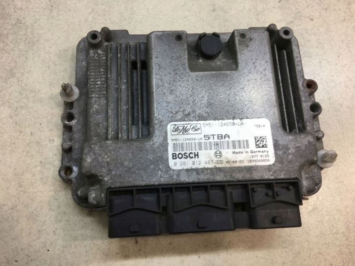 фото №4, Блок керування двигуном (ecu) focus mk2 1.6 tdci 5m5112a650ua 0281012487