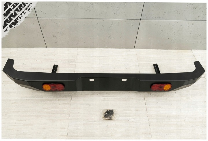 фото №12, Suzuki jimny 18+ бампер задний сталь + света led