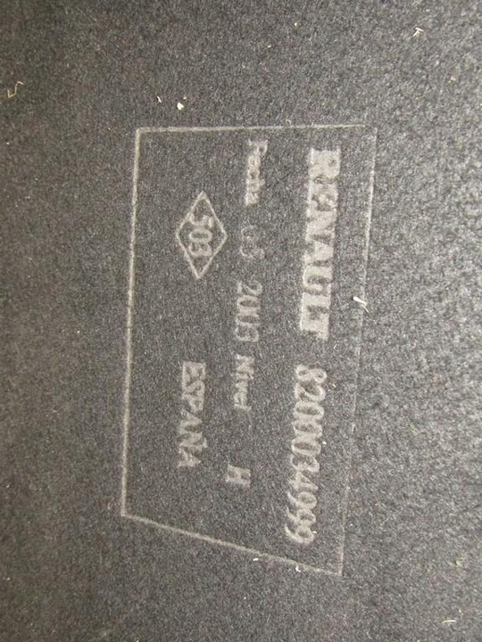 фото №8, Полиця багажника задня зад renault megane ii hb 8200034999