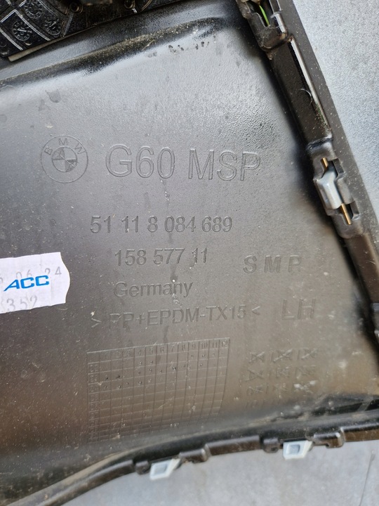 фото №12, Бампер перед 5 g60 g61 m набір