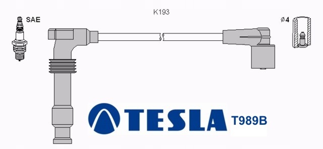 фото №1, T989b t779c провода зажигания tesla