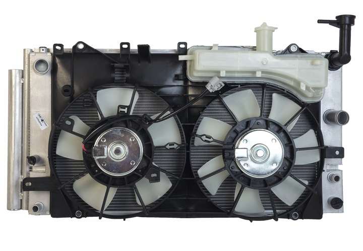 фото №1, Радіатор двигуна вентилятори toyota prius 2003-09 1.5 гібрид