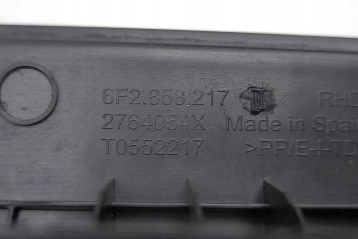 фото №7, Бічні планки декоративний панелі розподільчої seat ibiza v kj1 6f2858217 1.0l
