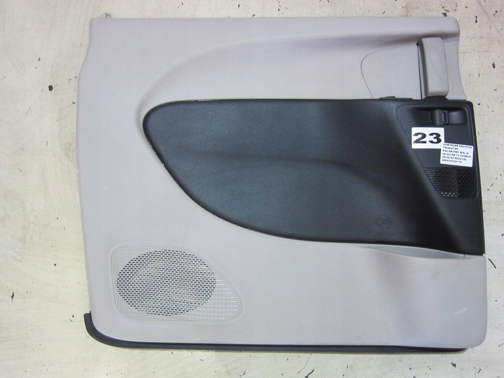 фото №10, Chrysler pacifica 17r боковина обивка дверь серый