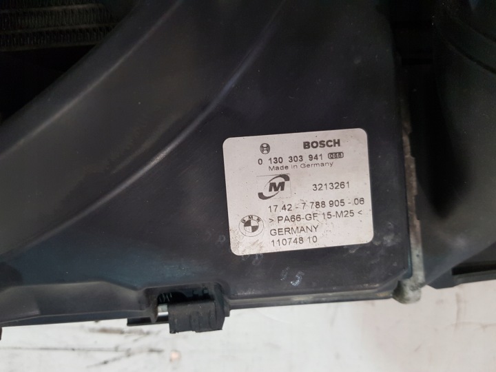 фото №10, Комплект радиатор вентилятор 7788905 bmw e90 e91 2.0d