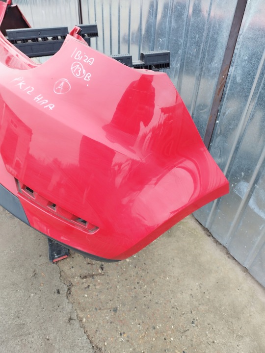 фото №10, Задній бампер seat ibiza iv 6j рестайлінг 3d 3 двері колір ls3h 2008-2017