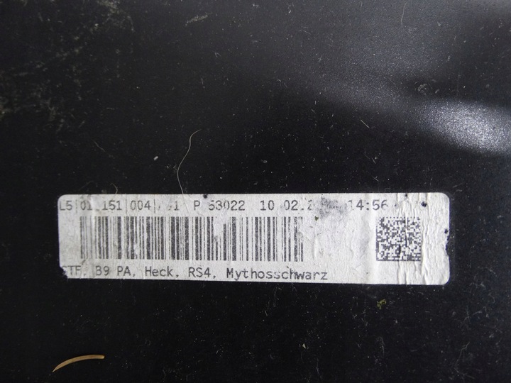 фото №13, Audi rs4 b9 рестайлінг 19-23 avant універсал бампер задній оригінальний 8w9807511aj