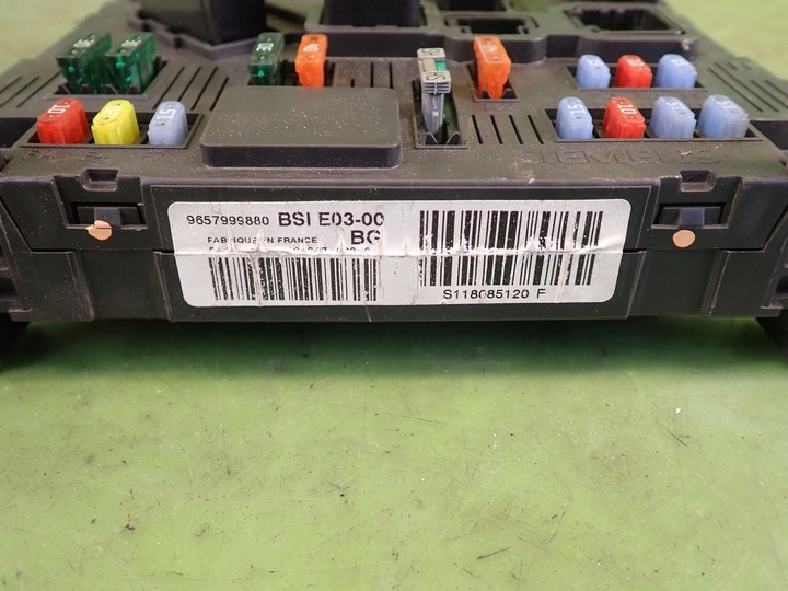 фото №3, Модуль bsi e03 peugeot 206 sw 1.4 hdi 07r 9657999880 s118085120f