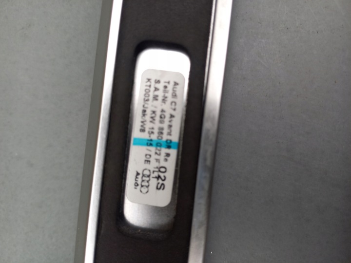 фото №7, Audi rs6 рейлинги крышные сатин комплект 4g9860021f