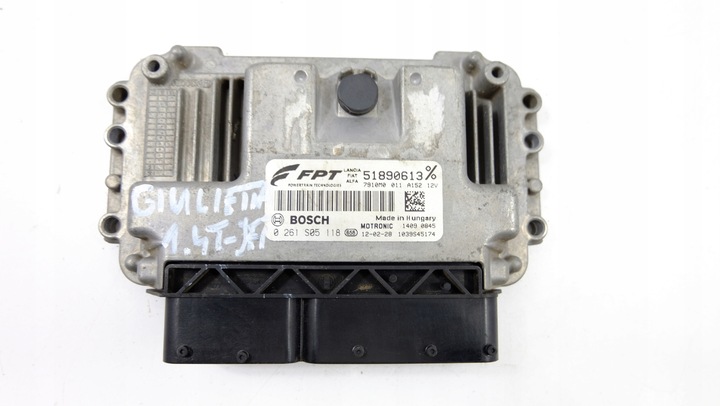 фото №1, Alfa romeo giulietta 1.4 t-jet компьютер двигателя 51890613