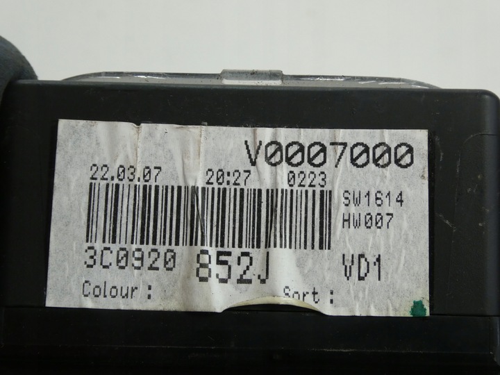 фото №8, Спидометр приборы vw passat b6 1.9tdi 260km/h