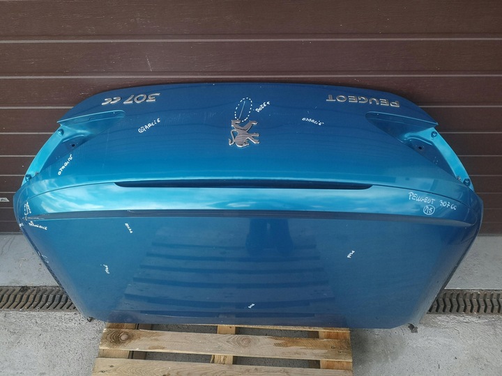 фото №2, Кришка зад peugeot 307 cc cabrio колір kmud рестайлінг 06-09