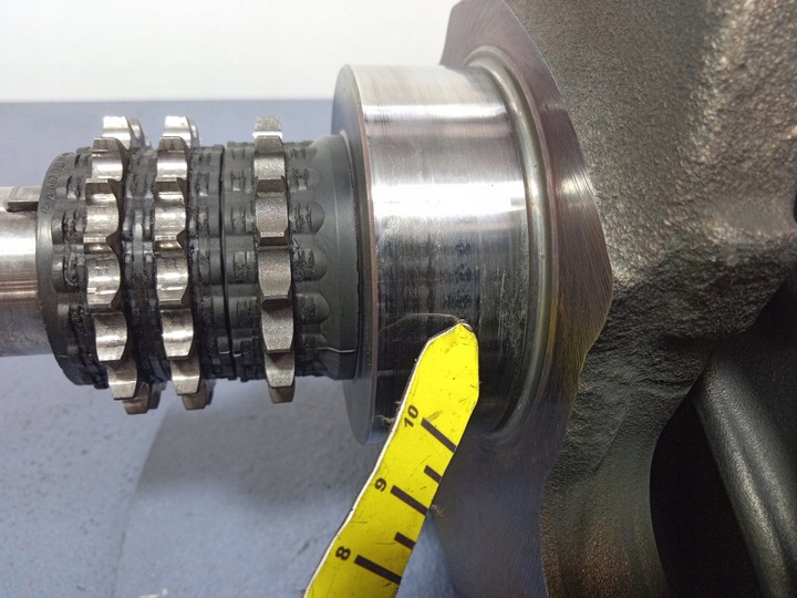 фото №6, S w221 3.0 cdi 231 km wał коленчатый вкладыши 642.930