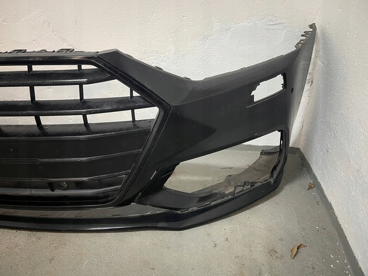 фото №8, Бампер перед переднее audi a7 c8 4k8 s-line решётка радиатора pdc оригинал