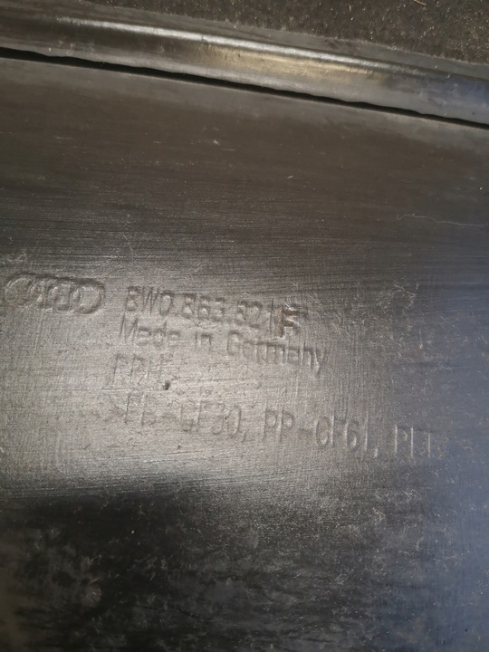 фото №7, Audi a5 8w захист pod двигун 8w0863821f