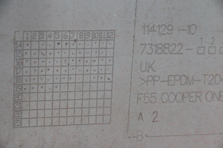 фото №9, Колір solaris orange mini cooper f55 бампер зад задній 5-двері 2014-20