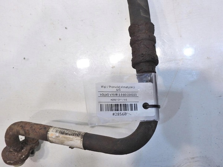 фото №6, Шланг трубка кондиціонера volvo v70 iii 2.0 d3