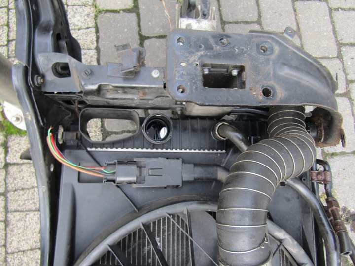 фото №12, 1 mercedes w211 1.8 k pas переднє підсилювач лобове радіатор вентилятор