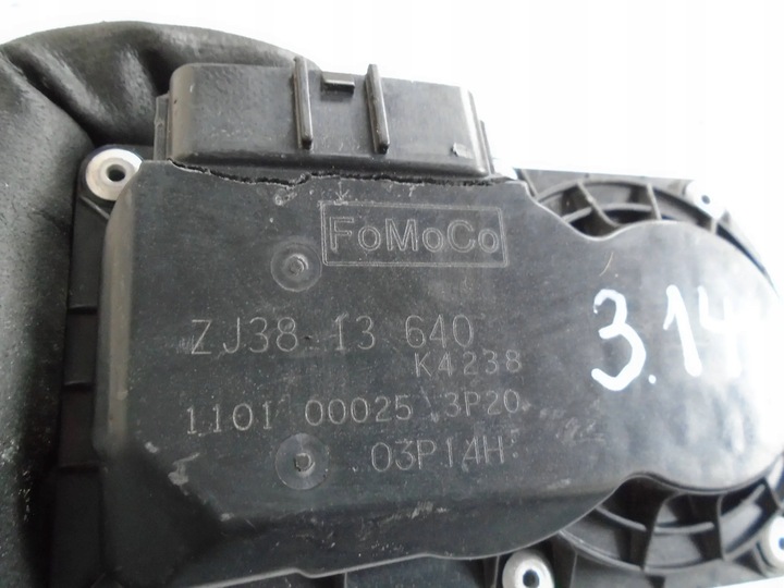 фото №6, Дроссельная заслонка zj3813640 mazda 2 ii 1.3 16v 07-