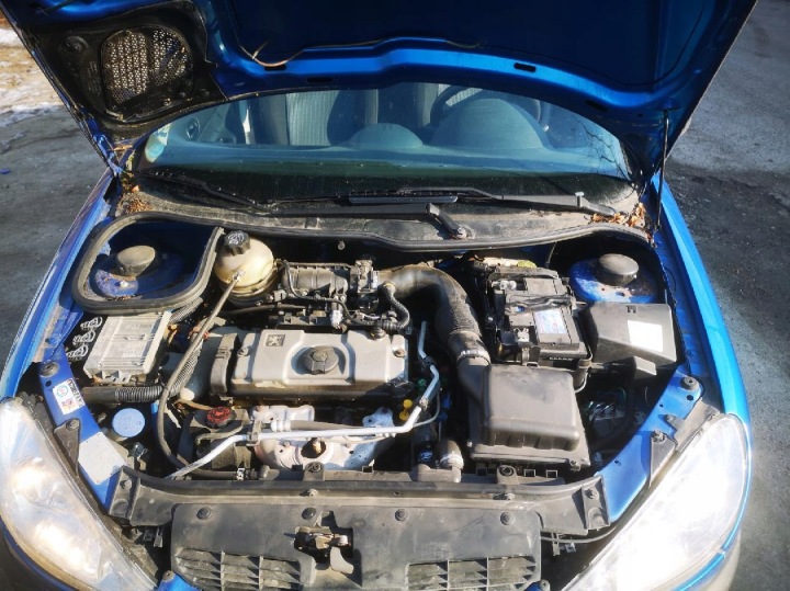 фото №8, Peugeot 206 двигунчик дросельної заслінки колектора 2003 1.4l 55199915