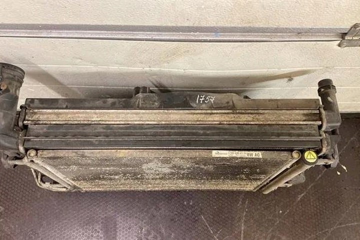 фото №11, Комплект радиатор vw touran 1t1, 1t2 1k0820411n 1.9l дизель 77kw 2008