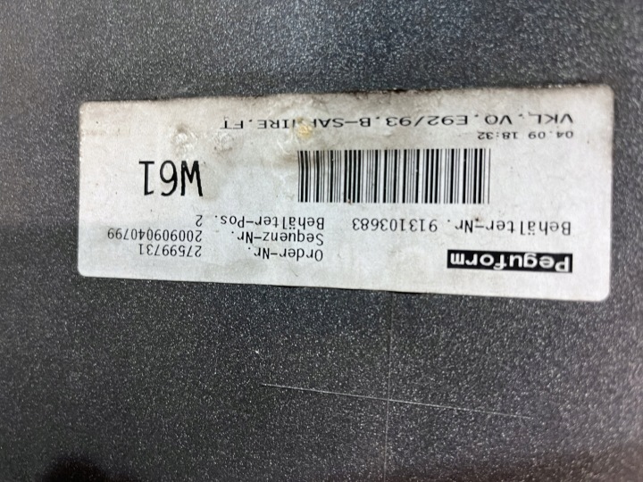 фото №10, Bmw 3 e93 e92 06-09r бампер передний перед чёрный sapphire комплектный
