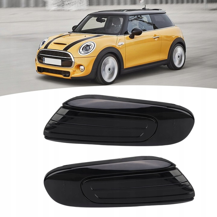 фото №12, Пара боковых света obrysowych przydymionych линз заменитель