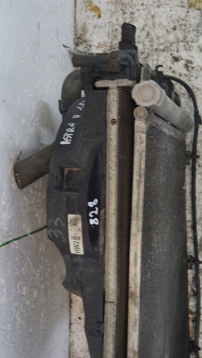 фото №8, Opel astra h комплект радіатор вентилятор 1.8