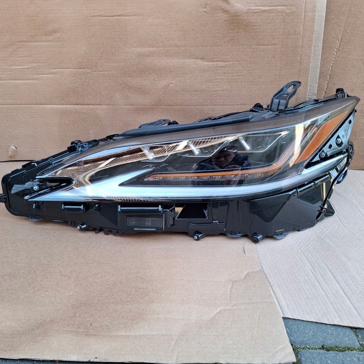 фото №1, Lexus es vii 7 18- лампа ліва фара повний led 3 лінзи ідеальний стан