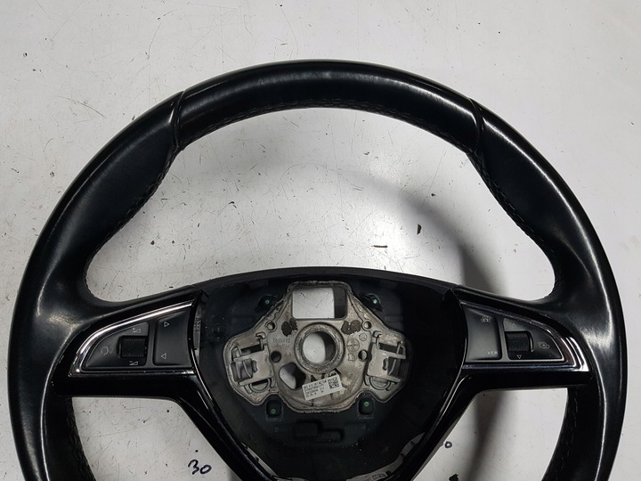 фото №6, Skoda octavia iii рестайлинг 17-20r руль кожаный 5e0419091bc