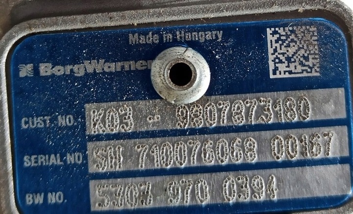 фото №7, Ford galaxy mk4 турбонагнетатель 2.0 tdci турбина оригинал 9807873180