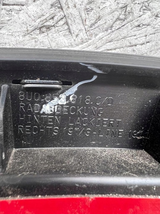 фото №14, Audi q3 8u0853817c 8u0853818c планки крыльев правая левая