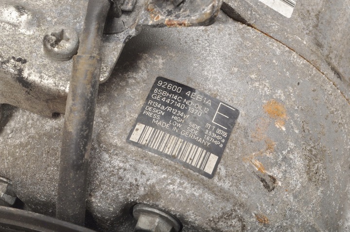 фото №6, Nissan qashqai ii j11 1.6 dci компресор кондиціонера 926004eb1a