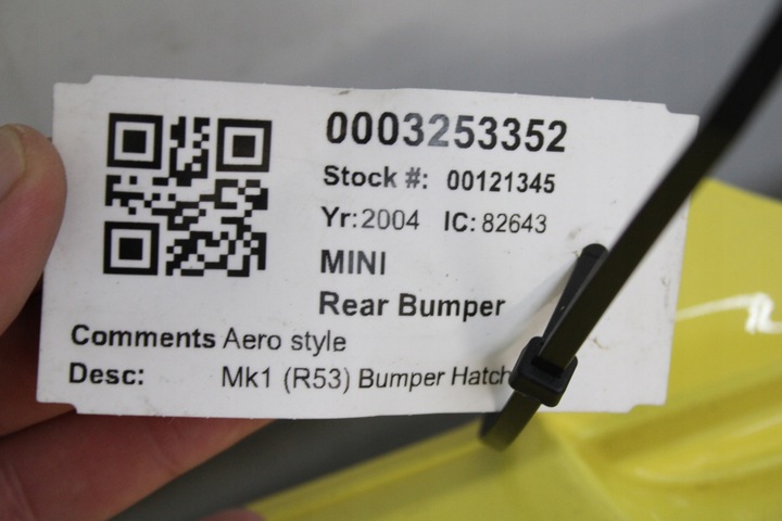 фото №6, Mini r53 jcw aero бампер зад задній