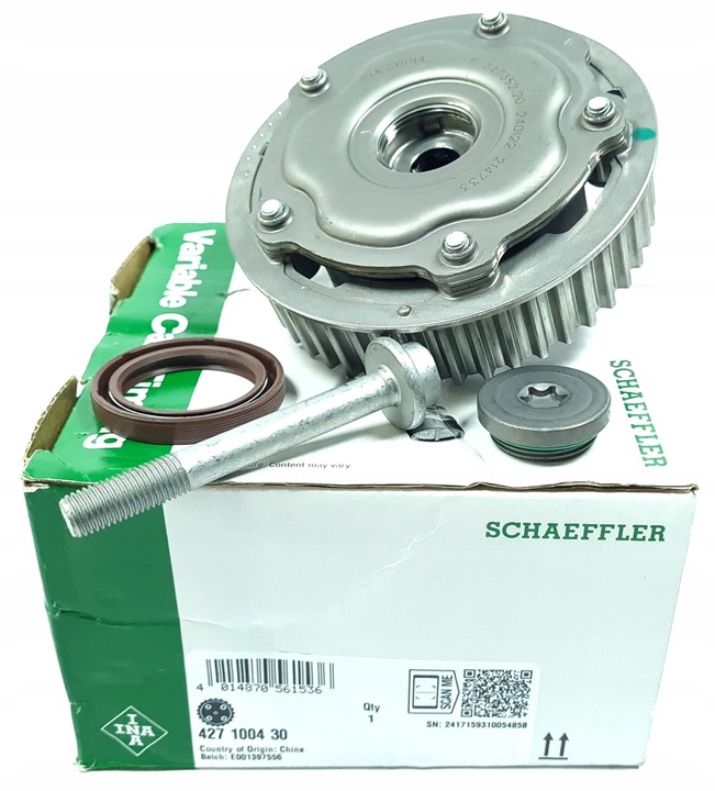 фото №1, Ina фазатор колесо переменных faz всасывающий astra h zafira b vectra c 1.6 1.8