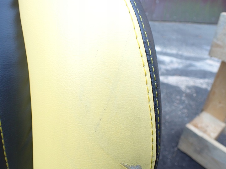 фото №9, Оббивка чорно жовта сидіння обшивки kpl chevrolet corvette c5