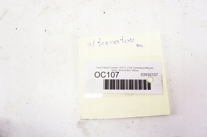 фото №7, Oc107 ford transit custom 2.0d ^ генератор