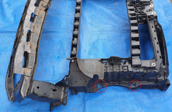 фото №7, Vw golf 6 vi універсал переднє pas балка підсилювач